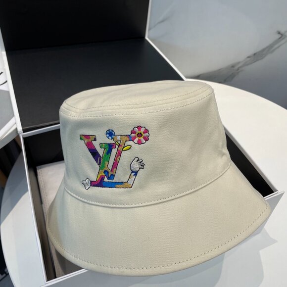 Louis Vuitton x Takashi Murakami Reversible Superflat Bucket Hat
